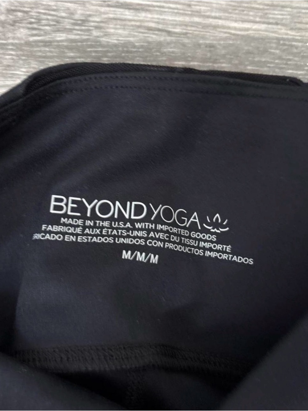 Beyond Yoga Black Leggings with Retail Tags - Picture 3 of 4